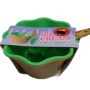 Ceramic Ice Bowl With Spoon, Plastic, Pack of 6