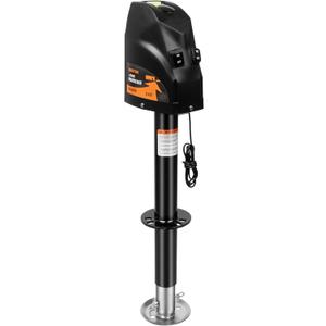 BEETRO Electric Trailer Jack 4000 lbs, Power Tongue Jack for A-Frame Travel, Cargo, and Utility Trailers or 5th Wheel RVs, 22" Lift, 12V DC, Black