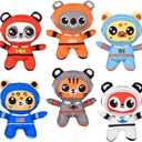 Rhode Island Novelty 5" Astronaut Animals Plush