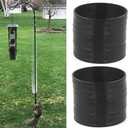2 PCS Squirrel Baffles Squirrel Guard for Bird Feeders, Squirrel Spring Barriers Squirrel Deterrent Coil Protects Outdoor Bird Feeder Poles