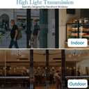 Window Film Transparent Heat Control UV Blocking, 30% VLT Window Tint for Shopfront Glass with Installation Tools, PET Material, Ideal for Stores, Glass Doors and Display Windows, 27.6Inch196.9Inch