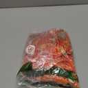 WDIRARA Women's 2 Piece Boho Swimsuits Floral Print Halter String Triangle Bikini Set Beach Bathing Suit (Orange Multicolor), S