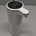 Josnown Foaming Soap Dispenser, Touchless Automatic Soap Dispenser with 4-Level Adjustable Foam, USB Rechargeable, 13.5oz/400ML Wall Mount for Bathroom Kitchen Office Commercia