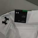 Under Armour Men's Utility Baseball Straight Leg Pant Pipe 22 (Large, (100) White / / Black)