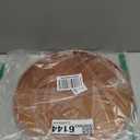 13 Inch Round Wood Serving Tray Decorative Plates Centerpiece Candle Holder Tray Organizer for Kitchen Countertop Charcuterie Board Coffee Table Home Decor (Reddish-Brown)