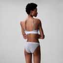 Calvin Klein Women's Modern Cotton Lightly Lined Triangle Wireless Bralette (S)