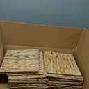 Water Hyacinth Storage Baskets,Woven Bins for Bathroom, Bedroom, Laundry, Pantry, Shelves,Set of 4 Foldable Cube Organizers,11.2"x11.2"x11.2"
