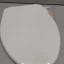 Little2Big Toilet Seat with Built-In Toddler Potty Training Seat, Slow Close, Easy to Install, Made in USA, ELONGATED, White