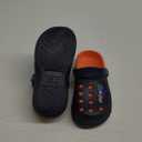 B Navy Shark Charm Clog ,Size 1