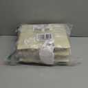 Linen Folding Storage Bins, 3 Pack Large Storage Baskets, Washable, Clothing Storage Bins with Handle, Closet Organizer for Storage Sweater, Sheets (Beige, 16"x9"x6")