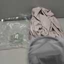 Inflatable Pregnancy Pillow, Full Body Maternity Airbed with Belly and Head Hole for Comfort (Brown)