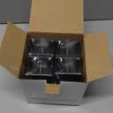 Bed Risers with Adjustable Screw Clamp, Fits Furniture Frame from 0 to 2 Inch, Furniture Risers 4 Inch Heavy Duty Risers for Lifting Couch Desk Cabinet Support up to 5000Ibs (4Pack, Black)