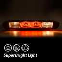 G-PLUS Third Brake Light 3rd Cargo Lamp High Mount Stop Light Compatible with Chevy Silverado GMC Sierra 1500 2008-2013,Fit Chevy Silverado GMC Sierra 2500 HD 3500 HD 2008-2014 25890530