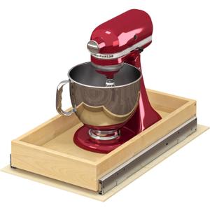 ALINE FURNITURE Pull Out Drawers for Cabinets Birch Wood, 12" W X 21" D Soft Close Slide Out Shelves for Kitchen Cabinets, Pullout Drawer for Pantry Cabinet Organizer