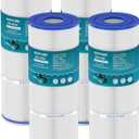 CCP320 Pool Filter Cartridges Compatible with PCC80, C-7470, PCC80-PAK4, FC-1976, CleanClear Plus 320, R173573, 178580, 817-0081, 4 x 80 sq.ft, 4Pack