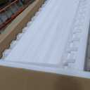 48" Ceramic Vanity Top with Double Basins (Glossy White)