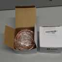 Jetec 4 Pcs Mini Crown Cake Topper Flower Bouquets Accessories, Metal Rhinestone Princess Tiara, Royal Decor for Baby Shower, Wedding, Birthday & Pets(Rose Gold,Cute Style) 2 pack