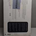 Stone Bath Mat Diatomaceous Earth Shower Mat Non-Slip Super Absorbent Diatomite Stone Bath Mats for Bathroom Floor Quick Drying Natural Easy to Clean(23.6''15.4" White)