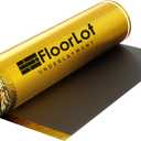 GoldMax Premium Floor Underlayment - 200 sqft Roll - 3mm Thick - with Moisture Barrier