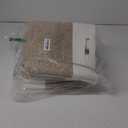 OIAHOMY 13 Kallax Inch Cube Storage Bins, 3-Pack Cotton Rope Woven Baskets for Organizing, Kallax Insert Storage Baskets for Shelves, Baby Nursery, Closet Organizer, 13*13*12.6IN, Brown & White