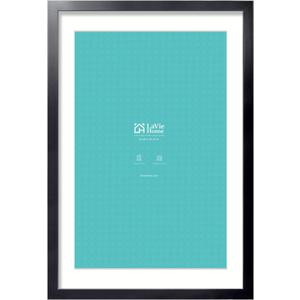LaVie Home 24x36 Picture Frame Black Poster Frame,Display Pictures 20x30 with Mat or 24x36 Without Mat, Stable and Sturdy Frame and Polished Plexiglass, Horizontal and Vertical Format of The Walls