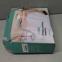 KNQZE Lumbar Support Pillow Adjustable Traction Height with Heating for Lower Back Pain Relief, Memory Foam Back Pillow, Ideal for Office Chair, Recliner, Car Seat, Bed