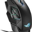 ASUS ROG Spatha X Wireless Gaming Mouse  MMO/MOBA Design, 12 Programmable Buttons, Right-Handed, 168g, Dual-Mode (Wired/2.4GHz), 19K DPI, up to 67Hr Battery, Magnetic Charging Dock, PC/Mac Support (Black)