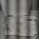 Yahi Red Light Photon Facial & Neck Mask with Remote Control, 7 Custom Modes with Infrared, Portable & Rechargeable with Timer for Home Use, 175 HighDensity Light Beads, White