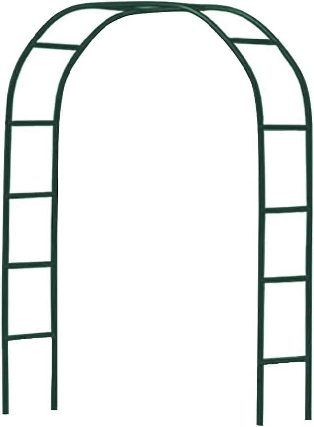 Zhisheng Garden Arbors,7.9Ft Metal Garden Arbors Green Wedding Arch for Climbing Plant Outdoor Wedding Christmas Party Decoration,240CM