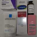BYOMA Eye Gel, The Ordinary, CeraVe Night Cream, Cetaphil Night Moisturizer, La Roche-Posay Moisturizer