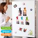 2 x 12 Pack Chip Clips Bag Clips, Magnetic Bag Clip for Food Storage Heavy Duty, Plastic Food Clip for Chips, Snack, Kitchen, Refrigerator, Garden, Sewing, Fabric, Clothes Pins