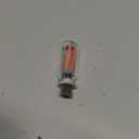 UBAPEV 4 PCS USB Night Light, Touch Dimmable Mini USB LED Car Interior Ambient Lights, Portable Plug-in Glass Bottle Night Lamp for Car, Tent, Desk, Bedside(2Red&2Blue)