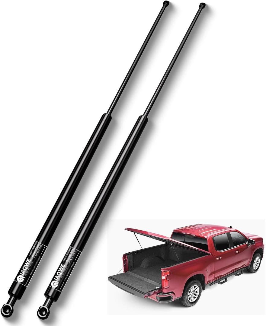 ML2460 36 Inch 60Lb/267N Gas Struts Spring Shock Lift Support for Tonneau Cover Heavy Duty RV Bed TV Cabinet Floor Hatch Storage Toy Box Toolbox Lid Truck Topper Camper Window, 2Pcs 36" 60Lb by IAQWE