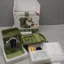 Smart Bird Feeder with Camera Solar Powered, AI Birds Species Identification, 2.5K HD Video Bird House with Camera for Outside, Weatherproof Design Ideal Gifts for Valentine's Day, Bird Lovers, Green