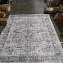 AREA RUG 8'X10' Light Brown