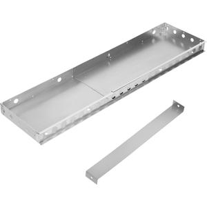 Floating Shower Bench Kit, Pre-Formed Adjustable Shower Bench from 34.5 to 62, Wall Mount Stainless Steel Bench Seating with Accessories