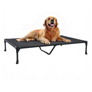 Veehoo Cooling Elevated Dog Bed, Portable Raised Pet Cot with Washable & Breathable Mesh, No-Slip Feet Durable Dog Cots Bed for Indoor & Outdoor Use, X Large, CWC1803-XL