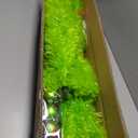 6FT Christmas Tree with 38 Piece Ornament Set, Whimsical Lime Green Christmas Tree with Signs & Skirt, Indoor Outdoor Holiday Decorations