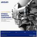 AISIN AFTERMARKET EMTT-00168 Front Hydraulic Transmission Mount