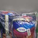 TENA Stylish White Incontinence Underwear for Women, Super Plus Heavy Absorbency, Adult Diapers, Large (Waist Sizes 37in-50in), 64 Count (2 packs of 16)