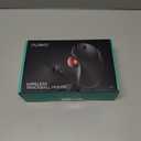 Nulea M501 Wireless Trackball Mouse, Rechargeable Ergonomic, Easy Thumb Control, Precise & Smooth Tracking, 3 Device Connection (Bluetooth or USB Receiver), Compatible for PC, Laptop, Mac, Windows.