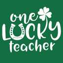 St Patricks Day Shirt for Women 3/4 Sleeve Lucky Clover Heart Shirts Irish St Paddys Day Tee Tops (Green, XXL)