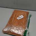 JELLYMONI Pillowcases King Size Rust 2 Pack Boho Striped Bed Pillow Covers 20x36in Polyester Envelope Pillow Shams Tufted Bohemian Textured (Pillows are not Included)