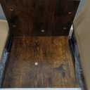 TUTOTAK Bar Cart, Serving Cart - for Home, Microwave Cart, Drink Cart, Mobile Kitchen Shelf with Wine Rack and Glass Holder, Rolling Beverage Cart, Black BC01BK031