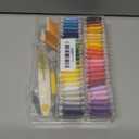 400+Pcs Friendship Bracelet String Kit String Bracelet Making Kit with 50 Skeins Embroidery Floss Cross Stitch Thread, 400Pcs Friendship Bracelet Beads, 37Pcs Embroidery Tools and Storage Box