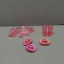 Artlunar Mini Pink Cowgirl Boots Shot Glasses with Pink Hat - Plastic Cute Shot Glasses for Women Western Cowgirl Party Favors