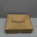 Knixmax Women's Winter Snow Boots Waterproof Mid Calf Booties Fur Lined Warm Outdoor Insulated Mucker Yard Skiing Hiking Boots for Women Size(38)