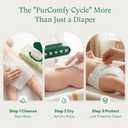 PurComfy Baby Diapers and Wipes Kit, Size 2, Baby Wipes, Baby Dry Wipes