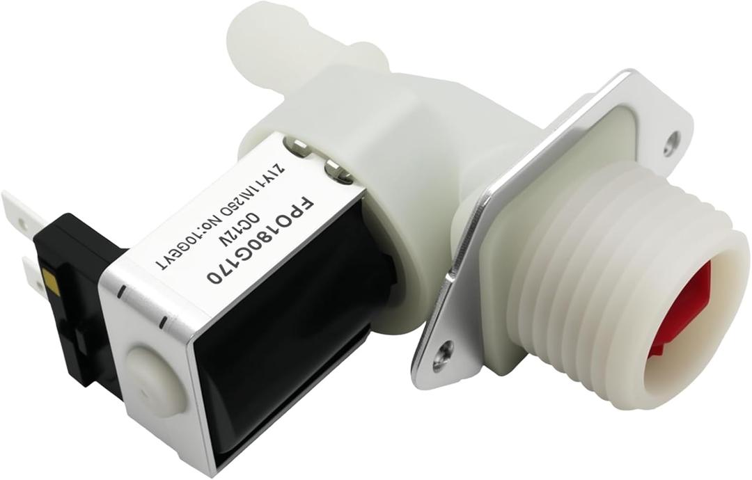 DD81-02265A DD82-01588A Water Inlet Valve for Samsung Dishwasher - Compatible with DW80M2020US, DW80N3030US, DW80R2031US & More | Replaces 10A50100