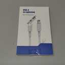 4Pack USB C to Lightning Cable 6FT, Fast Charging Cord for iPhone 14, Replacement for Apple Original Charger Cable for iPhone 14 13 12 11 Pro 11 XS MAX XR 8 7 6s Plus (White)